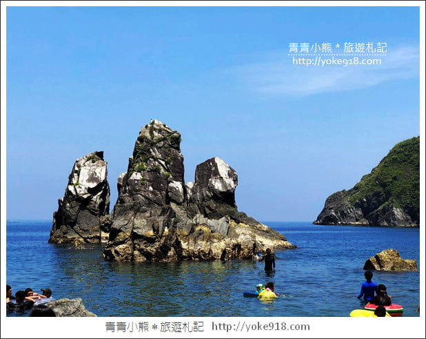 宜蘭景點》東澳粉鳥林灣．不再是秘境的美麗海灣~蔚藍海景好迷人 @青青小熊＊旅遊札記