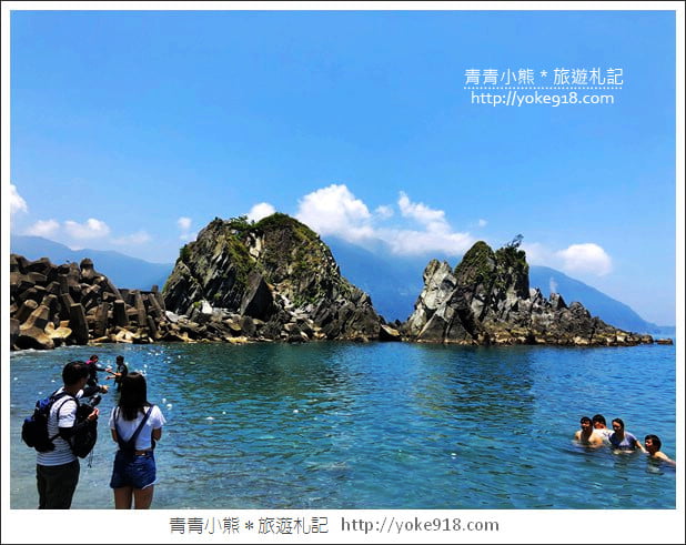 宜蘭景點》東澳粉鳥林灣．不再是秘境的美麗海灣~蔚藍海景好迷人 @青青小熊＊旅遊札記