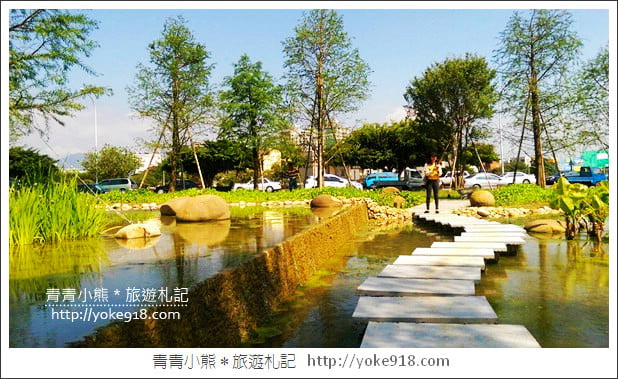台中新景點》鉅虹建設自然共生建築基地．最新IG打卡點~一起散步去 @青青小熊＊旅遊札記