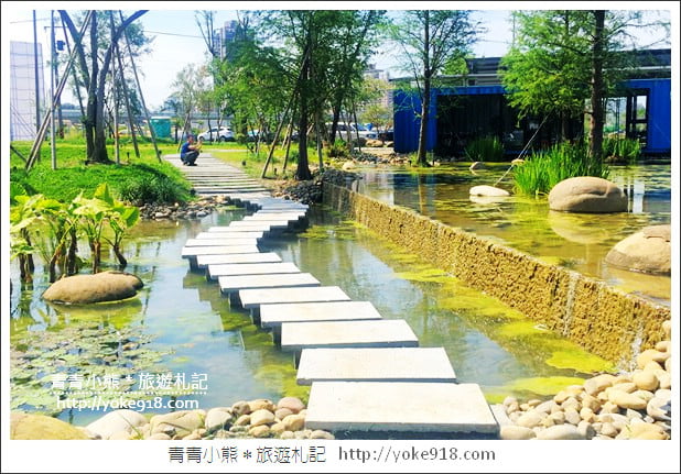 台中新景點》鉅虹建設自然共生建築基地．最新IG打卡點~一起散步去 @青青小熊＊旅遊札記