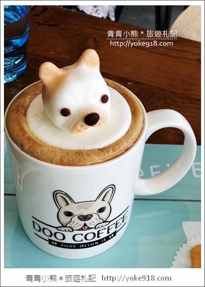 苗栗景點》公館Doo coffee景觀咖啡廳．小法鬥.彩虹三角屋好可愛 @青青小熊＊旅遊札記