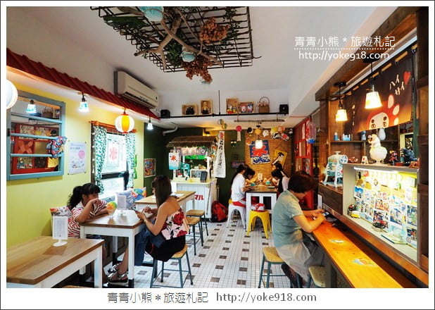 花蓮冰店推薦》浪花丸かき氷&bull;島食~日系超夢幻小熊冰品 @青青小熊＊旅遊札記