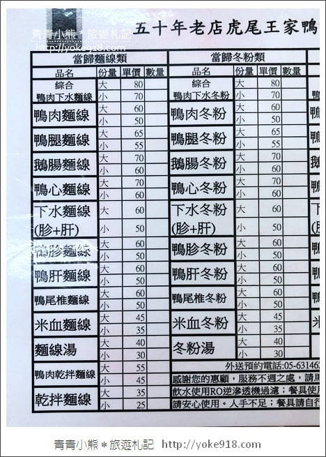 雲林美食推薦》虎尾王家當歸鴨肉麵線.虎尾五十年老店 @青青小熊*旅遊札記 雲林美食推薦》虎尾王家當歸鴨肉麵線.虎尾五十年老店 @青青小熊*旅遊札記