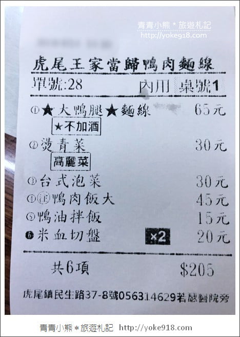 雲林美食推薦》虎尾王家當歸鴨肉麵線.虎尾五十年老店 @青青小熊*旅遊札記 雲林美食推薦》虎尾王家當歸鴨肉麵線.虎尾五十年老店 @青青小熊*旅遊札記