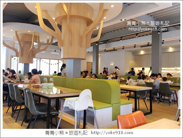 台中新景點》小島3.5度Island Aurora．親子餐廳~室內沙坑遊戲場好好玩 @青青小熊＊旅遊札記