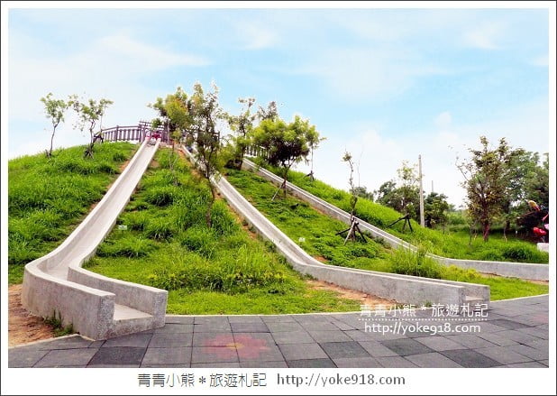 台中大雅景點》中科公園溜滑梯.超長的磨石子溜滑梯~親子同遊去 @青青小熊*旅遊札記 台中大雅景點》中科公園溜滑梯.超長的磨石子溜滑梯~親子同遊去 @青青小熊*旅遊札記