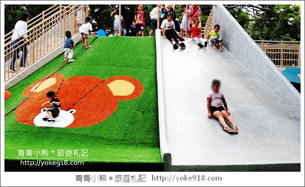 新北市新景點》林口小熊公園．以小熊為主題的公園~兒童共融遊戲場超好玩 @青青小熊＊旅遊札記