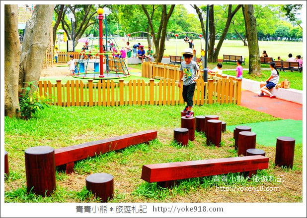 新北市新景點》林口小熊公園．以小熊為主題的公園~兒童共融遊戲場超好玩 @青青小熊＊旅遊札記
