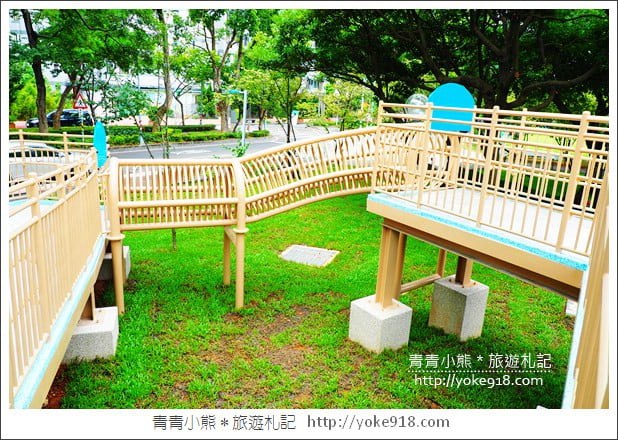 新北市新景點》林口小熊公園．以小熊為主題的公園~兒童共融遊戲場超好玩 @青青小熊＊旅遊札記