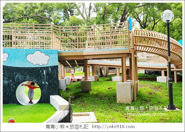 新北市新景點》林口小熊公園．以小熊為主題的公園~兒童共融遊戲場超好玩 @青青小熊＊旅遊札記