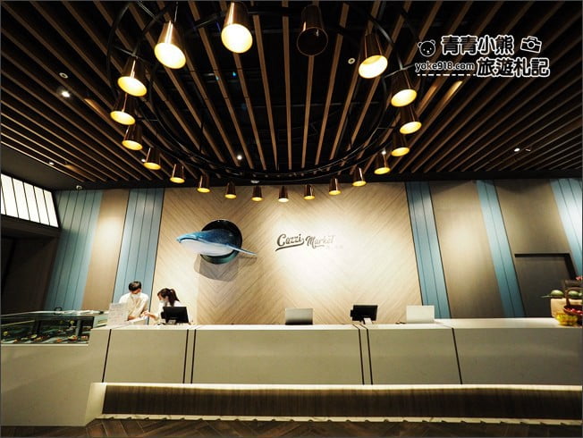 桃園新飯店》COZZI Blu 和逸飯店．桃園館~桃園高鐵旁 最有海洋風的特色飯店 @青青小熊＊旅遊札記