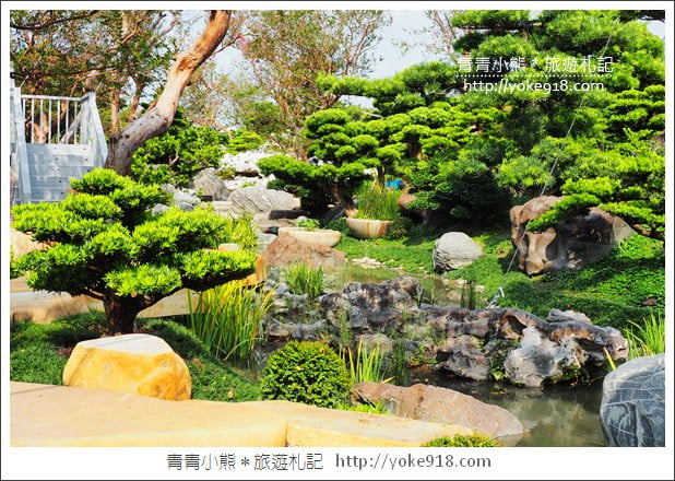 彰化田尾景點》台灣銘園庭園美術館．日式庭園好吸睛～散步去 @青青小熊＊旅遊札記