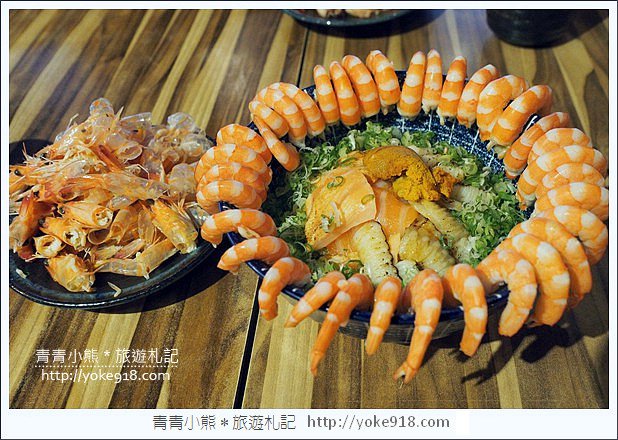 台南美食餐廳》城前料理亭.浮誇系日式料理~滿滿鮮蝦的爆丼 @青青小熊*旅遊札記 台南美食餐廳》城前料理亭.浮誇系日式料理~滿滿鮮蝦的爆丼 @青青小熊*旅遊札記