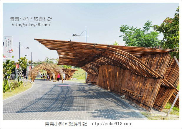 嘉義景點》看見不一樣的故宮南院．期間限定夜間光雕超精采 @青青小熊＊旅遊札記