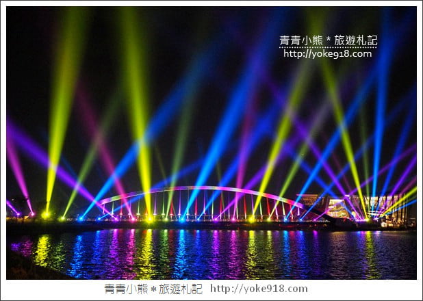 嘉義景點》看見不一樣的故宮南院．期間限定夜間光雕超精采 @青青小熊＊旅遊札記