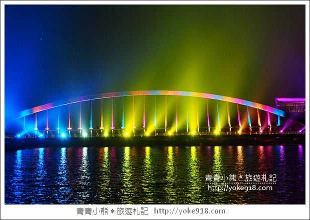 嘉義景點》看見不一樣的故宮南院．期間限定夜間光雕超精采 @青青小熊＊旅遊札記