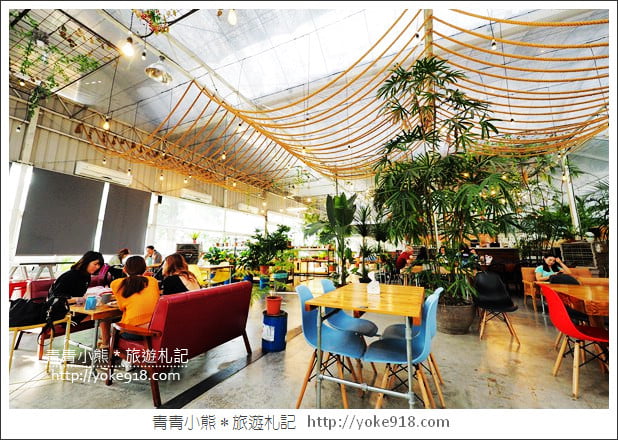台中景點》大坑山姆派樂景觀餐廳．隱藏版森林系溫室餐廳 @青青小熊＊旅遊札記