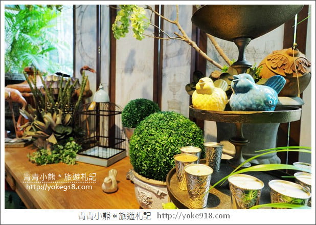 彰化景點》Q Garden cafe 田尾店．早午餐/進口傢俱～(已歇業) @青青小熊＊旅遊札記