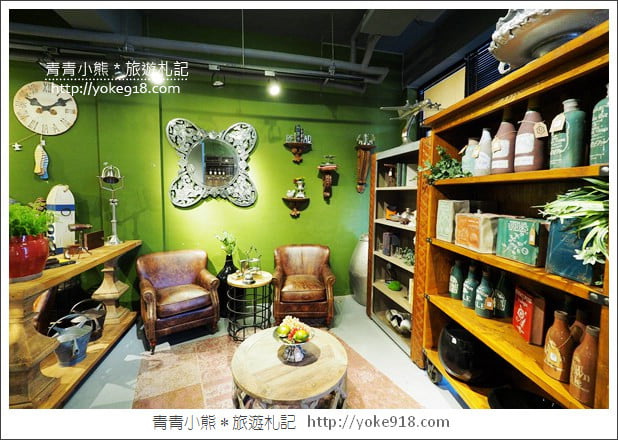 彰化景點》Q Garden cafe 田尾店．早午餐/進口傢俱～(已歇業) @青青小熊＊旅遊札記