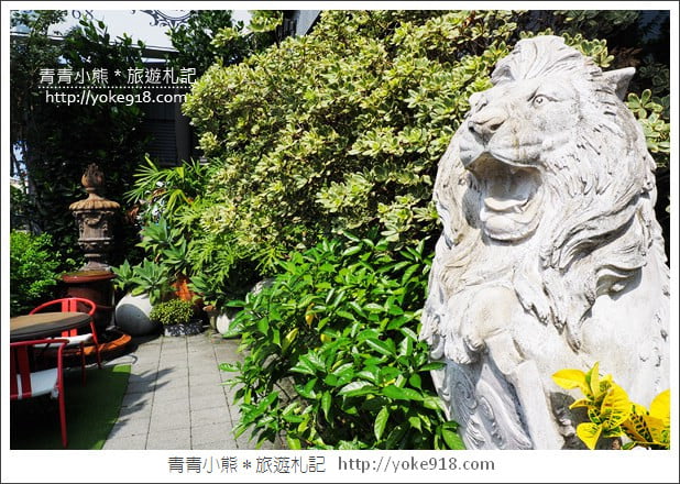 彰化景點》Q Garden cafe 田尾店．早午餐/進口傢俱～(已歇業) @青青小熊＊旅遊札記