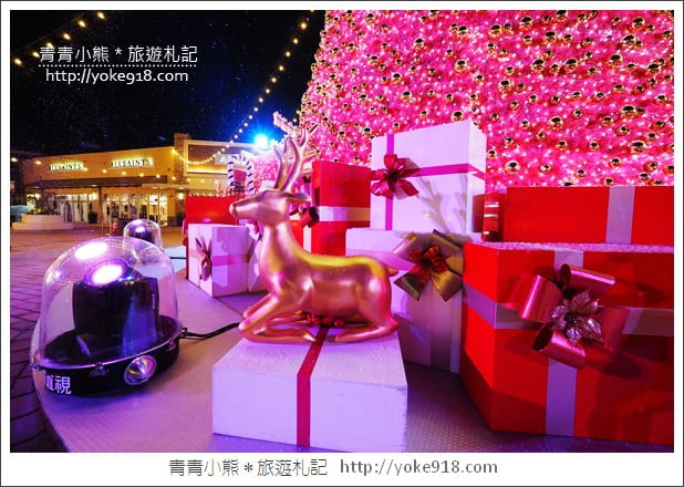 桃園景點》華泰名品城聖誕村．桃園最美聖誕樹~夢幻雪景浪漫滿點(活動已結束) @青青小熊＊旅遊札記