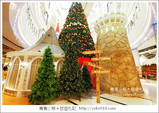 桃園景點》大江購物中心聖誕雪屋．帶你走進聖誕老人溫馨的家(活動已結束) @青青小熊＊旅遊札記