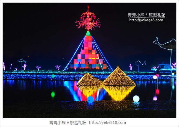 宜蘭新景點》奇幻聖誕村．宜蘭最夢幻的賞燈景點~期間限定 @青青小熊＊旅遊札記