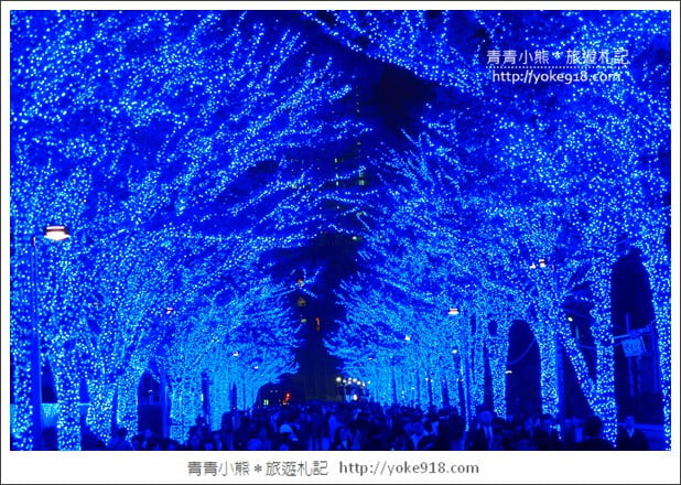 東京澀谷景點》青之洞窟．代代木公園藍色燈海~冬季限定必賞 @青青小熊＊旅遊札記