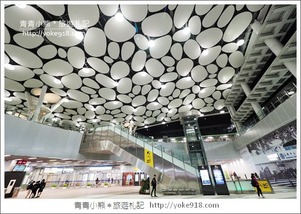 高雄景點》新高雄台鐵火車站.彷彿走進未來世界的時尚森林之中 @青青小熊*旅遊札記 高雄景點》新高雄台鐵火車站.彷彿走進未來世界的時尚森林之中 @青青小熊*旅遊札記