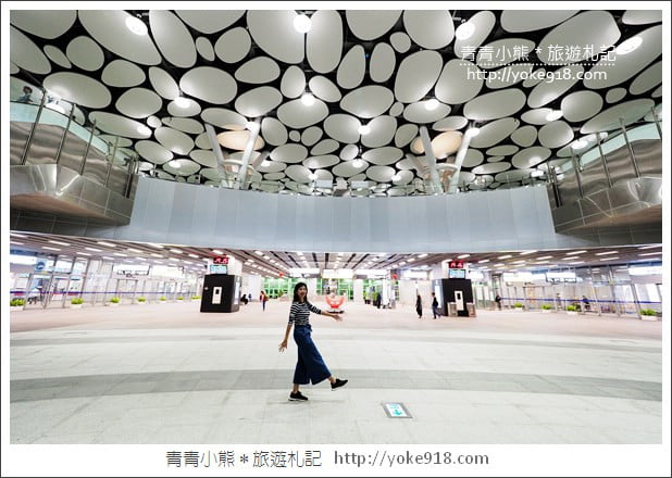 高雄景點》新高雄台鐵火車站.彷彿走進未來世界的時尚森林之中 @青青小熊*旅遊札記 高雄景點》新高雄台鐵火車站.彷彿走進未來世界的時尚森林之中 @青青小熊*旅遊札記