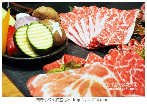 台中餐廳》花鮨日式餐廳．燒肉火鍋日式料理~一起漫步在白色玫瑰花海 @青青小熊＊旅遊札記
