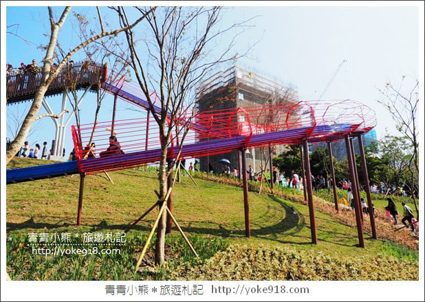 桃園景點》桃園風禾公園50米長滾輪溜滑梯．好玩必去親子景點 @青青小熊＊旅遊札記