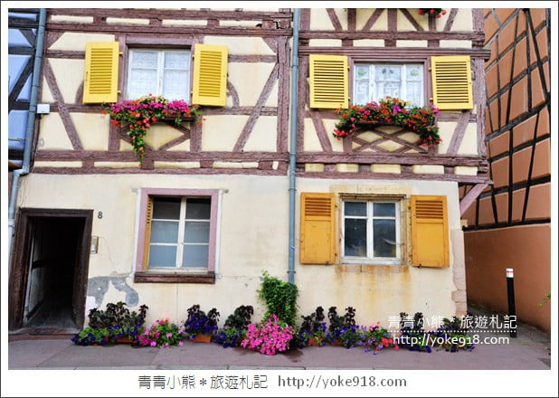 法國景點》科爾馬Colmar．童話小鎮~宮崎駿的霍爾移動城堡取景藍圖 @青青小熊＊旅遊札記