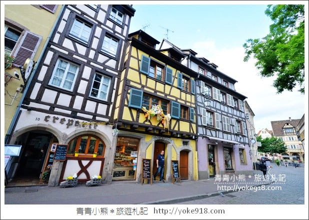 法國景點》科爾馬Colmar．童話小鎮~宮崎駿的霍爾移動城堡取景藍圖 @青青小熊＊旅遊札記