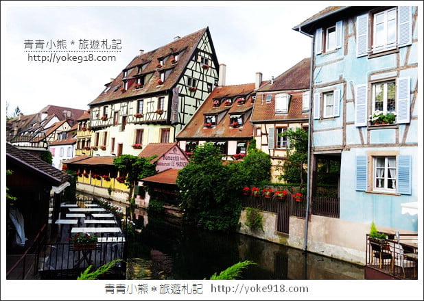 法國景點》科爾馬Colmar．童話小鎮~宮崎駿的霍爾移動城堡取景藍圖 @青青小熊＊旅遊札記
