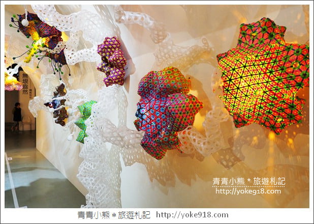台中新景點》台中纖維工藝博物館．免門票親子景點~互動遊戲&DIY @青青小熊＊旅遊札記