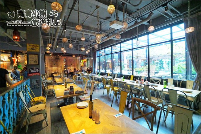 台中景點》冒煙的喬．異國風美式風格下午茶~超多場景好好拍 @青青小熊＊旅遊札記