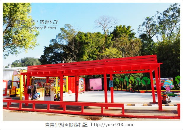 桃園親子景點》大溪花開了休閒農場．沙坑.小火車~親子同遊去 @青青小熊＊旅遊札記