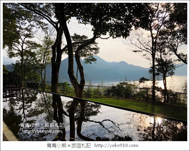 桃園大溪景點》水漾石門咖啡．可以看到湖畔景致的咖啡廳 @青青小熊＊旅遊札記