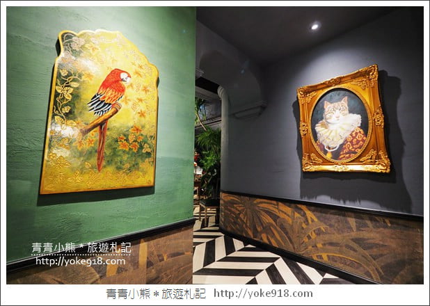 桃園新景點》浮誇系美食餐廳Thai J．彷彿走進了秘密花園~法式浪漫的泰式料理 @青青小熊＊旅遊札記