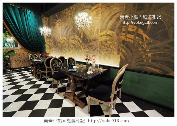 桃園新景點》浮誇系美食餐廳Thai J．彷彿走進了秘密花園~法式浪漫的泰式料理 @青青小熊＊旅遊札記