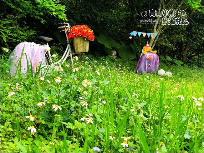 苗栗景點》岩川森林民宿莊園餐廳．夢幻城堡賞螢去~來場螢火舞會吧、擁有整座山賞螢勝地 @青青小熊＊旅遊札記