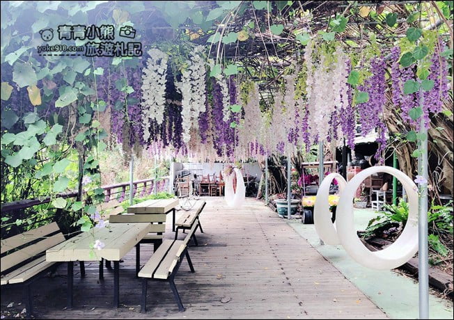 台南景點》大坑休閒農場.美拍打卡點~紫花隧道造景,還有好吃的烤雞餐 @青青小熊*旅遊札記 台南景點》大坑休閒農場.美拍打卡點~紫花隧道造景,還有好吃的烤雞餐 @青青小熊*旅遊札記