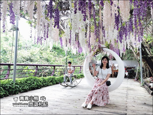 台南景點》大坑休閒農場.美拍打卡點~紫花隧道造景,還有好吃的烤雞餐 @青青小熊*旅遊札記 台南景點》大坑休閒農場.美拍打卡點~紫花隧道造景,還有好吃的烤雞餐 @青青小熊*旅遊札記