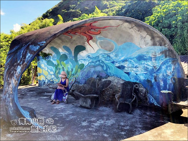 花蓮景點》項鍊海岸工作室．豐濱可以發呆看海的特色咖啡餐館 @青青小熊＊旅遊札記