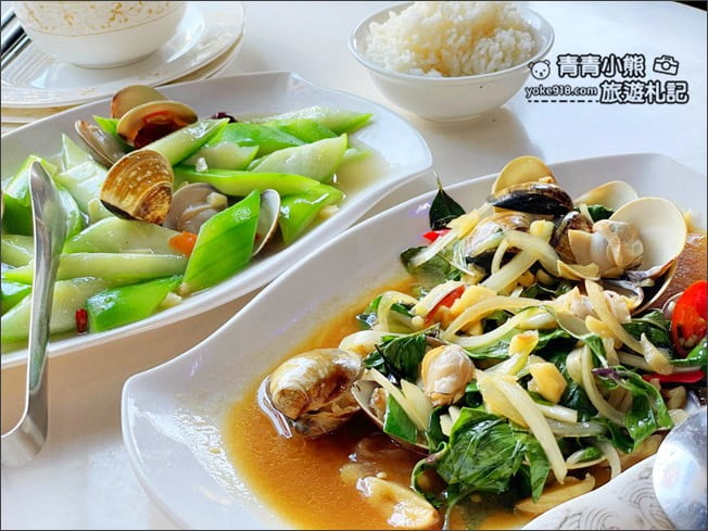 台南景點》水瀨閣．有著水上木屋的海鮮餐廳~還可以玩沙餵魚，聚會好去處 @青青小熊＊旅遊札記