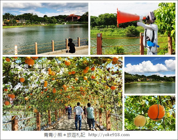 苗栗造橋景點》南瓜隧道登場.美麗的造橋南瓜節~一起漫步湖畔 @青青小熊*旅遊札記 苗栗造橋景點》南瓜隧道登場.美麗的造橋南瓜節~一起漫步湖畔 @青青小熊*旅遊札記