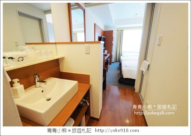 東京住宿推薦》錦系町樂天都市酒店．樂天小熊&晴空塔伴你浪漫入睡 @青青小熊＊旅遊札記