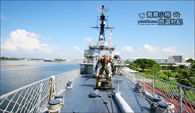 台南景點》安平鋼鐵機器人創作特展．定情碼頭德陽艦園區(開放至2021/6月) @青青小熊＊旅遊札記
