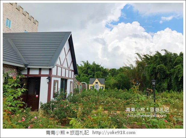 桃園新景點》玫瑰山谷．滿滿玫瑰花的花園~就像走入童話般的夢幻 @青青小熊＊旅遊札記